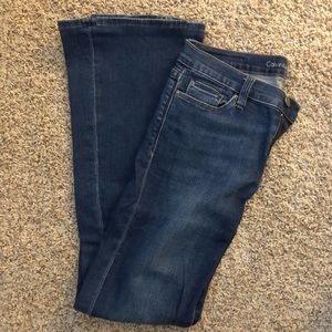 Calvin Klein boot cut jeans, size 28